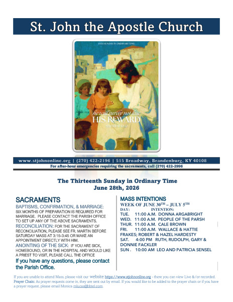 June 28, 2026